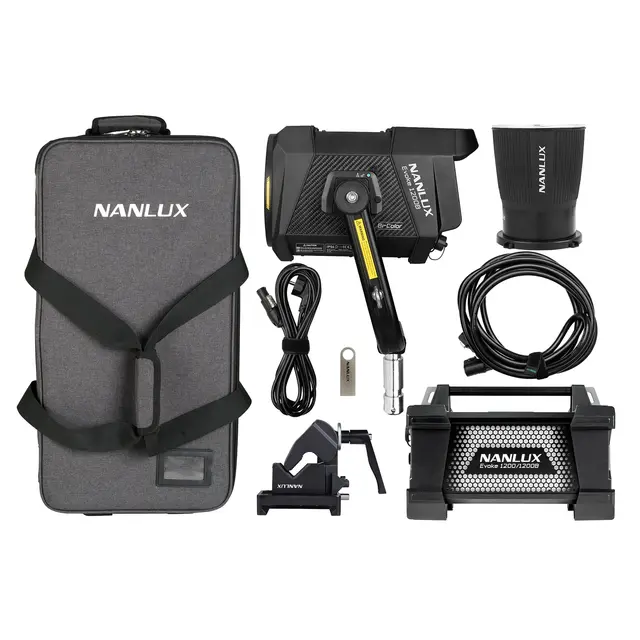 Nanlux Evoke 1200B Spot Light LED Lampe 12000W 2700K-6500K Med Trillekoffert 