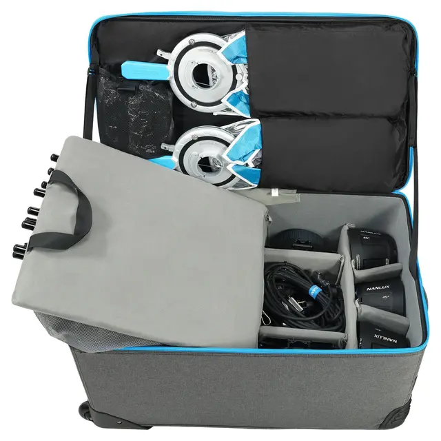 Nanlux Evoke 150C 3-Light Kit 150W. 1000-20000K. Trillekoffert 