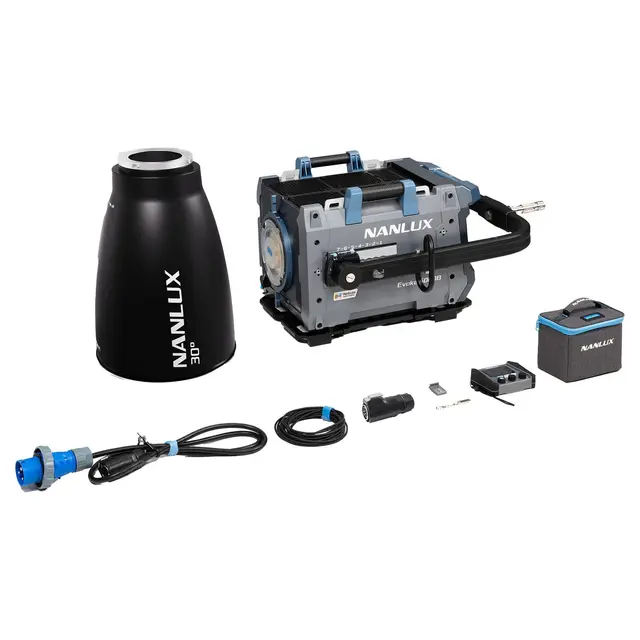 Nanlux Evoke 5000B Spot Light 5000W Stormproof LED Bi-color Spotlight 