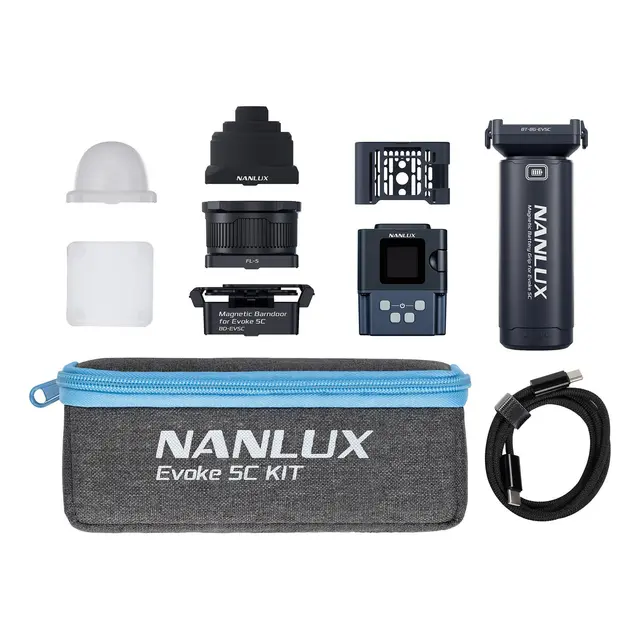 Nanlux Evoke 5C KIT LED Full-color Spot Light Kit 