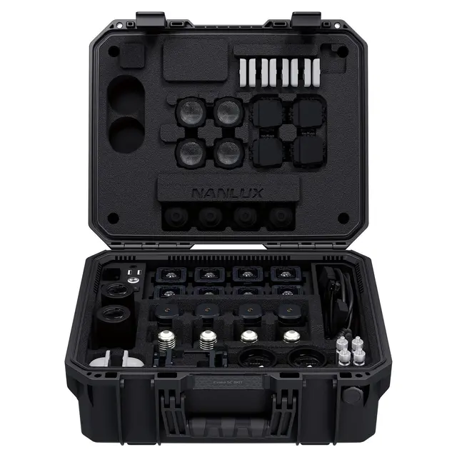 Nanlux Evoke 5C 8-Light KIT LED Full-color Spot Light Kit 