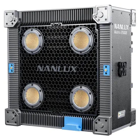 Nanlux Evoke Matrix 2500B Bi-color Multi-Source Spot Light Kit. Flight Case