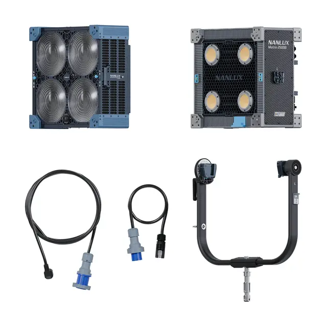 Nanlux Evoke Matrix 2500B Bi-color Multi-Source Spot Light Kit 