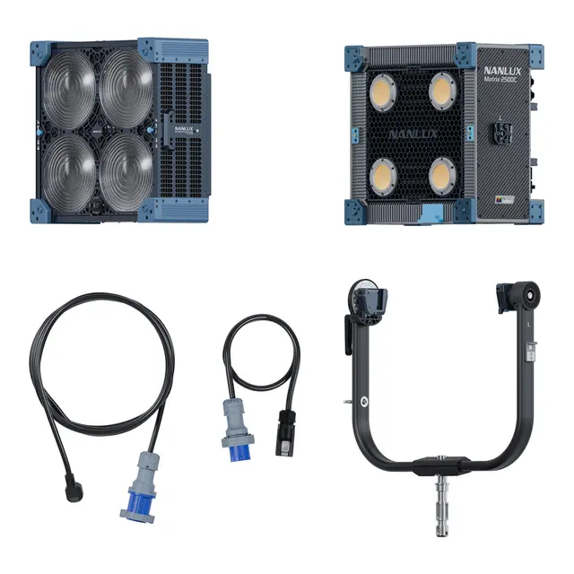 Nanlux Evoke Matrix 2500C Full-color Multi-Source Spot Light Kit 