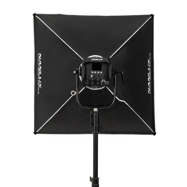 Nanlux Square Softbox 100cm w/eggcrate Med NLM mount med bikube 