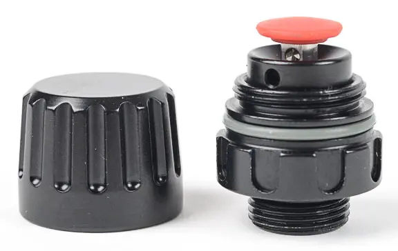 Nauticam Vacuum Valve II m16 vacuumsystem med pushbutton release 