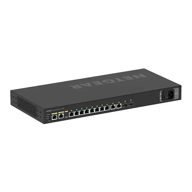 Netgear AV Line M4250-10G2XF-PoE+ 8x1G PoE+ 240W 2x1G 2xSFP+ Mngd Switch 