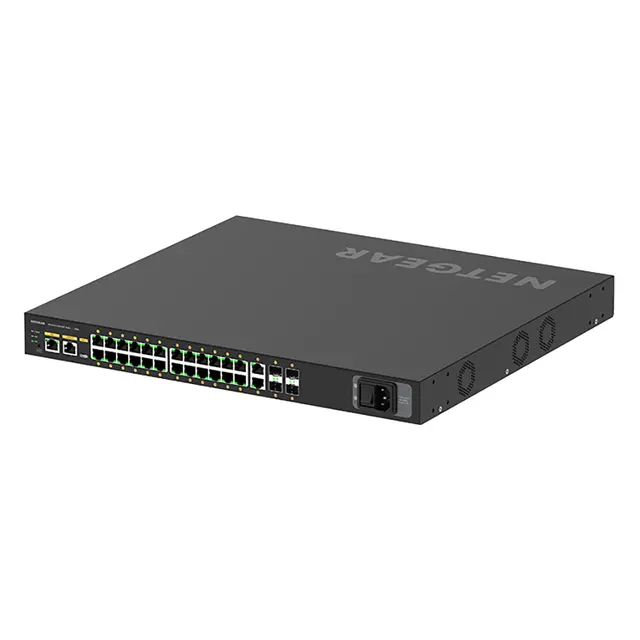 Netgear AV Line 24P Switch M4250 PoE+ 24x1G PoE+ 300W 2x1G 4xSFP Managed 
