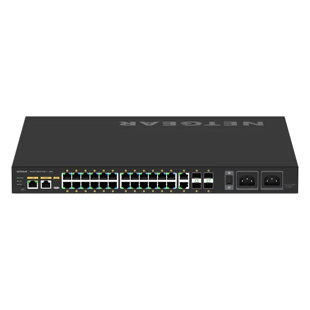 Netgear AV Line M4250-26G4F-PoE++ 24x1G PoE++ 1440W 2x1G 4xSFP Man. Switch 