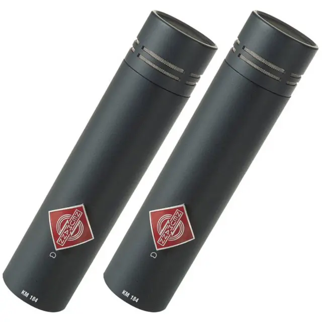 Neumann KM 184 mt stereopar sort Kondensatormikrofon 