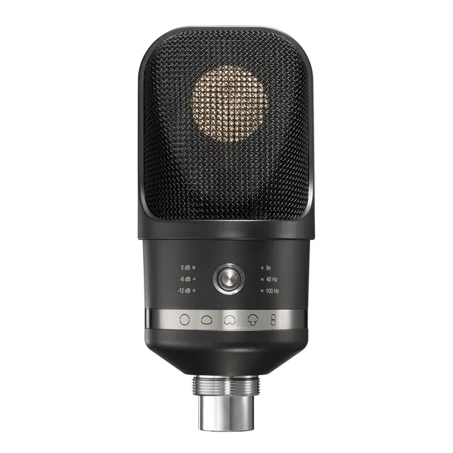 Neumann TLM 107 BK Sort Den moderne studioarbeidshesten 