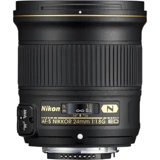 Nikon AF-S Nikkor 24mm f/1.8G ED Vidvinkel. FX