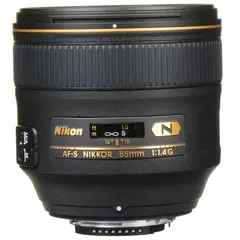 Nikon AF-S Nikkor 85mm f/1.4G Lyssterk liten tele. FX format