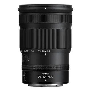 Nikon Nikkor Z 24-120mm f/4 S Std Zoom med stort omr&#229;de.