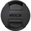 Nikon LC-62B Objektivdeksel Originalt Z frontdeksel Snap-On 62 mm