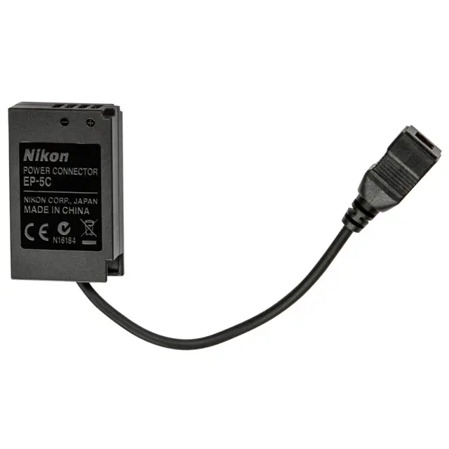 Nikon EP-5C strømadapter For kamera med EN-EL20/20A batteri 