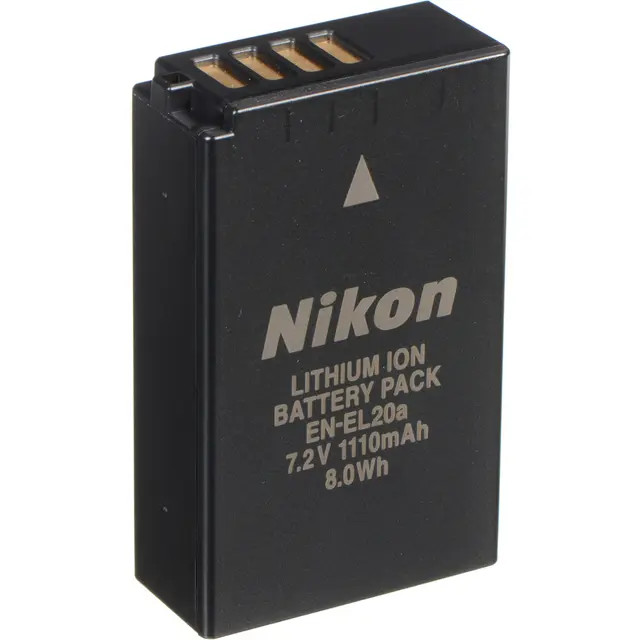 Nikon EN-EL20a Batteri Batteri til Nikon Coolpix P1000 