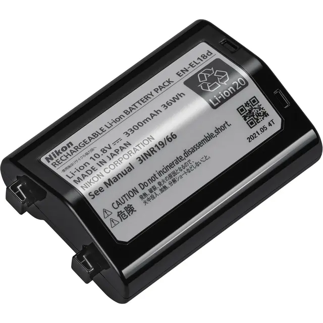 Nikon EN-EL18d oppladbart batteri Lithium-Ion batteri (10.8V, 3300mAh) 