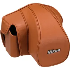 Nikon CF-DC6 Veske brunt skinn Originalveske til Nikon Df