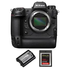 Nikon Z9 Hus m/Minnekort +ekstra batteri 45MP stacked sensor. 4K/60p video