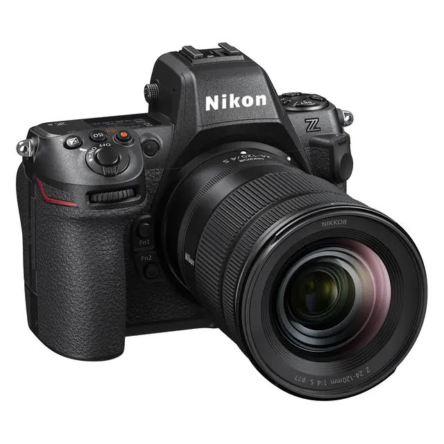 Nikon Z8 + Nikkor Z 24-120mm f/4 S 45MP stacked sensor. 8K/60p video 