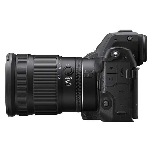 Nikon Z8 + Nikkor Z 24-120mm f/4 S 45MP stacked sensor. 8K/60p video 