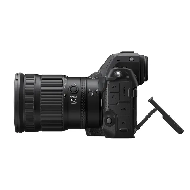 Nikon Z8 + Nikkor Z 24-120mm f/4 S 45MP stacked sensor. 8K/60p video 