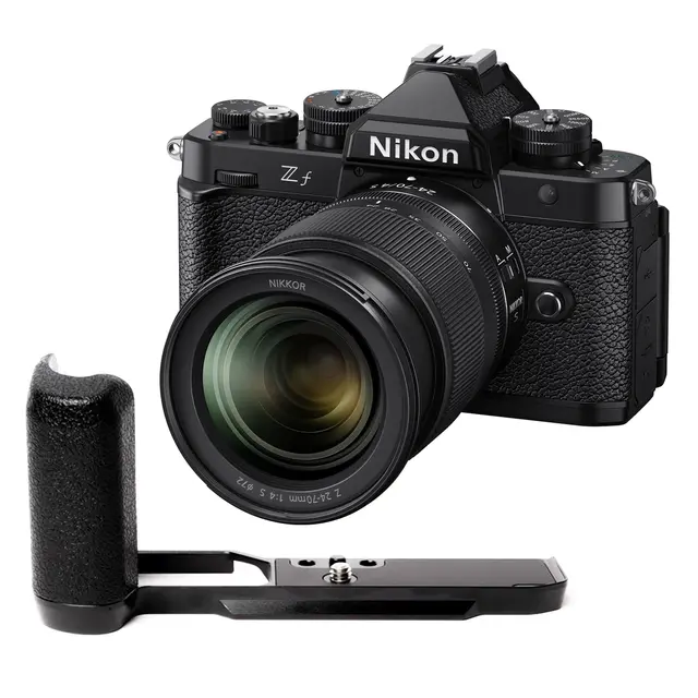 Nikon Zf Kit m/Nikkor Z 24-70 f/4 S + SmallRig 4262 Grip | Systemkameras