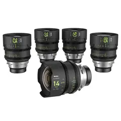 NiSi Cine Lens Set Athena Prime PL-Mount 14/25/35/50/85mm + Filter og Hardcase