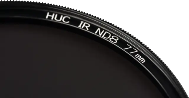 NiSi Filter IRND8 Pro Nano Huc 46mm 3 blendertrinn ND Filter. Gråfilter 