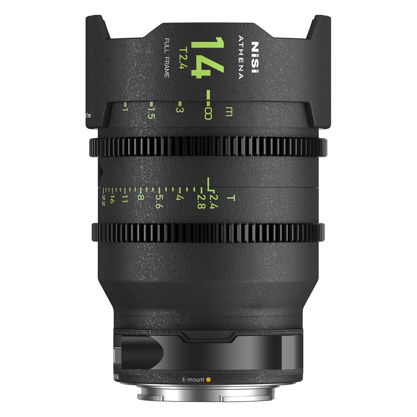 NiSi Athena Prime Cine 14mm T2.4 E E-Mount 14mm T2.4
