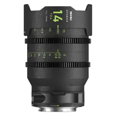 NiSi Cine Lens Set Athena Prime PL-Mount 14/25/35/50/85mm + Filter og Hardcase