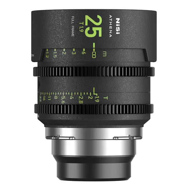 NiSi Cine Lens Set Athena Prime PL-Mount 14/25/35/50/85mm + Filter og Hardcase 
