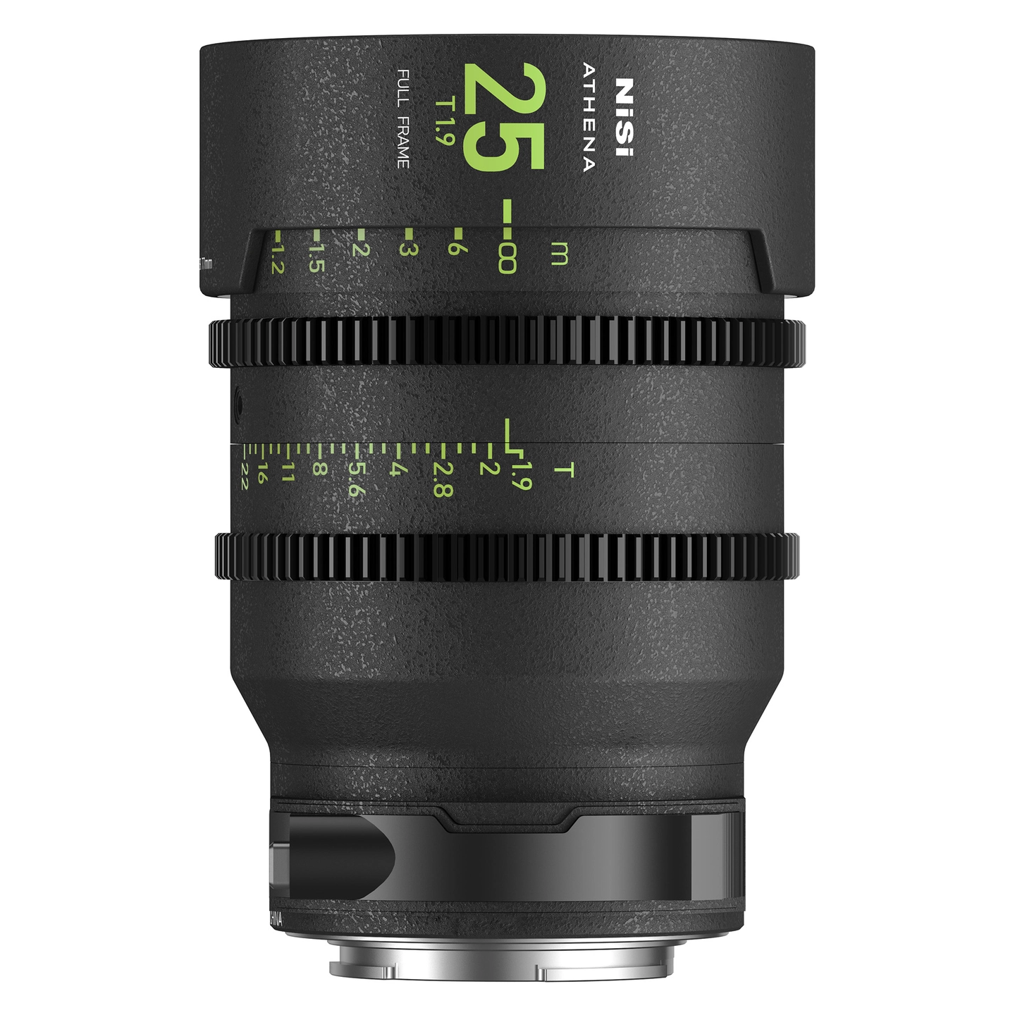 NiSi Athena Prime Cine Lens 25mm T1.9 RF RF-Mount 25mm T1.9