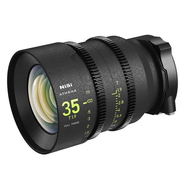 NiSi Cine Lens Set Athena Prime E-Mount 14/25/35/50/85mm + Filter og Hardcase 
