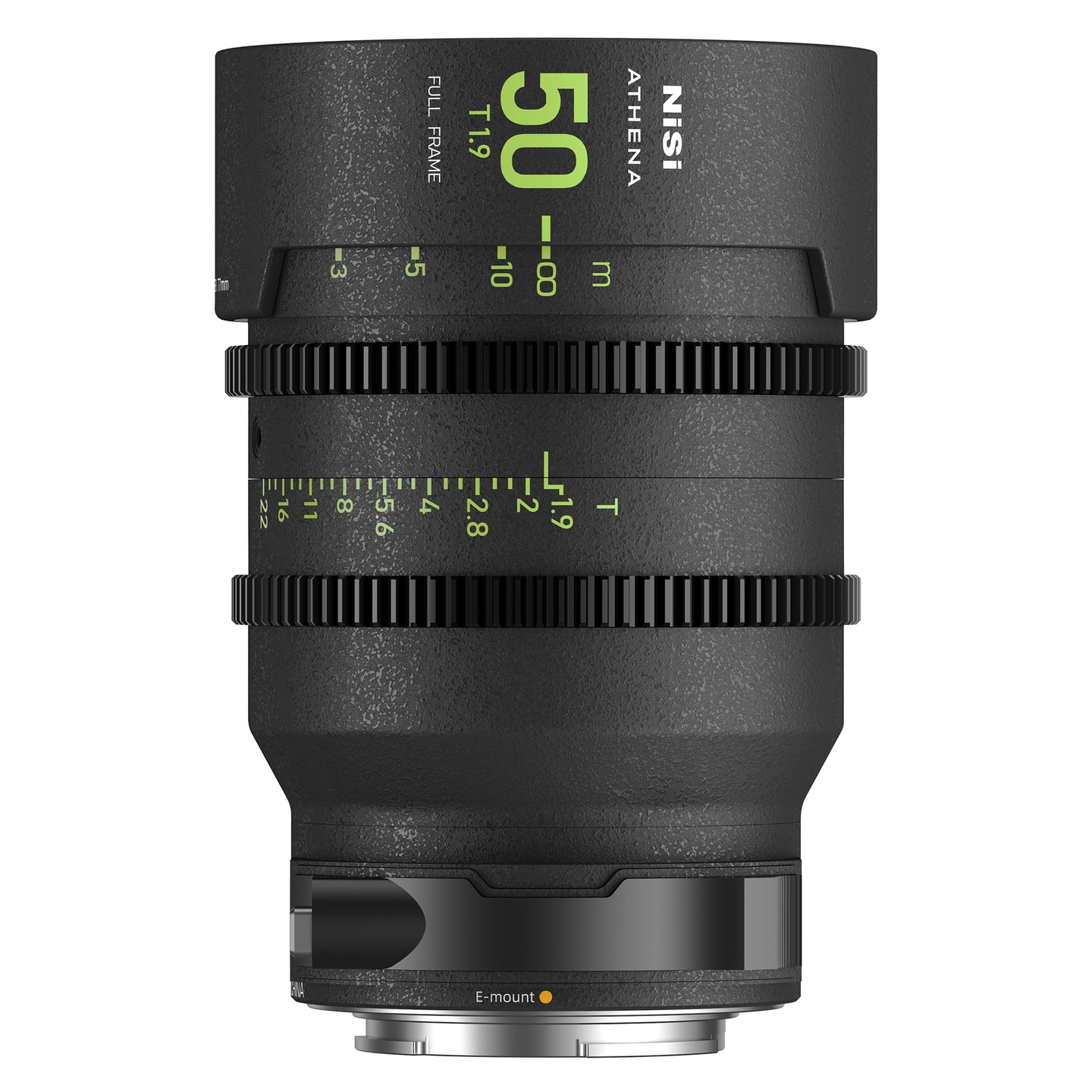 NiSi Athena Prime Cine 50mm T1.9 E E-Mount 50mm T1.9