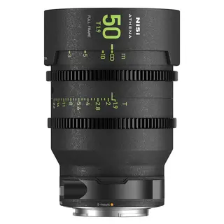 NiSi Cine Lens 50mm T1.9 E-Mount Athena Prime
