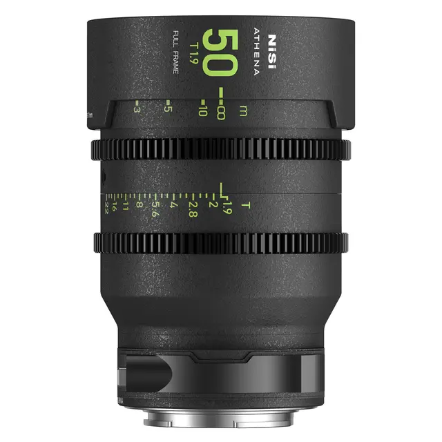 NiSi Cine Lens Set Athena Prime RF-Mount 14/25/35/50/85mm + Filter og Hardcase 