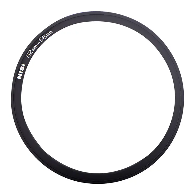 NiSi Step-Down Adapterring 62-58mm 62mm objektiv og 58mm filter 