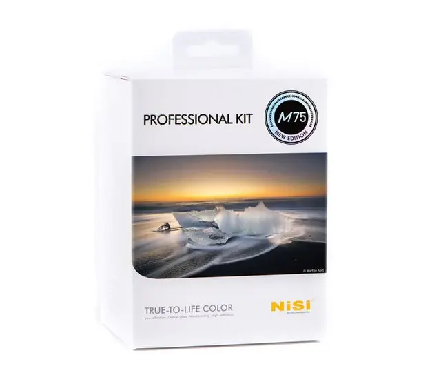 NiSi Filter KIT M75 Proffesjonell pakke Komplett sett 75mm filter 