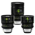 NiSi Athena Cine Lens Set Prime E-Mount 18/40/135mm, T2.2/1.9 + Hardcase
