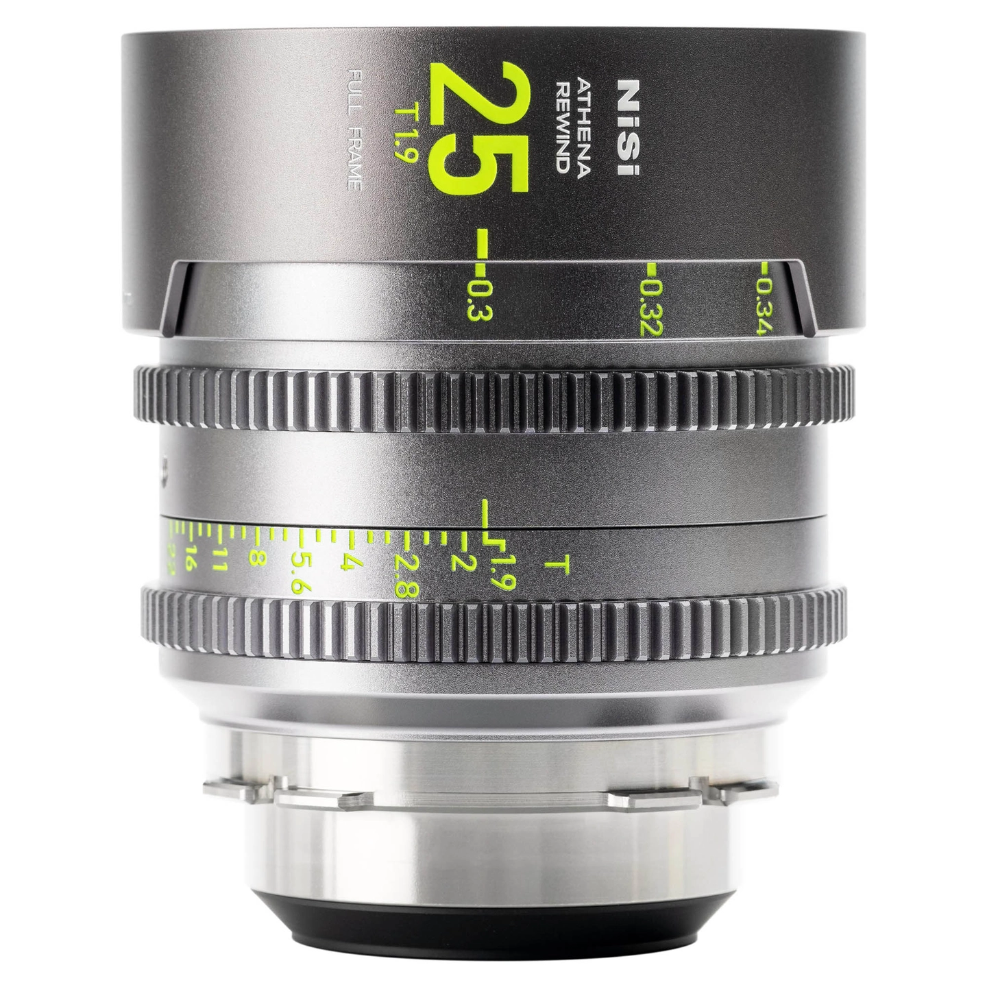 NiSi Athena Prime Rewind Cine 25mm T1.9 PL-Mount 25mm T1.9