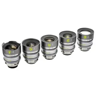 NiSi Athena Prime Rewind 5-Lens Set 14/25/35/50/85mm. PL-Mount