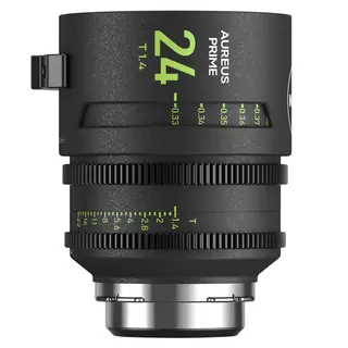 NiSi Aureus Prime 24mm T1.4 Cine Lens. PL-Mount