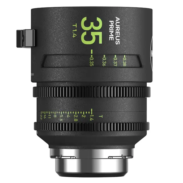NiSi Aureus Prime 35mm T1.4 Cine Lens. PL-Mount 