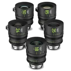 NiSi Aureus Prime 5-Lens Set Cine Lens. PL-Mount