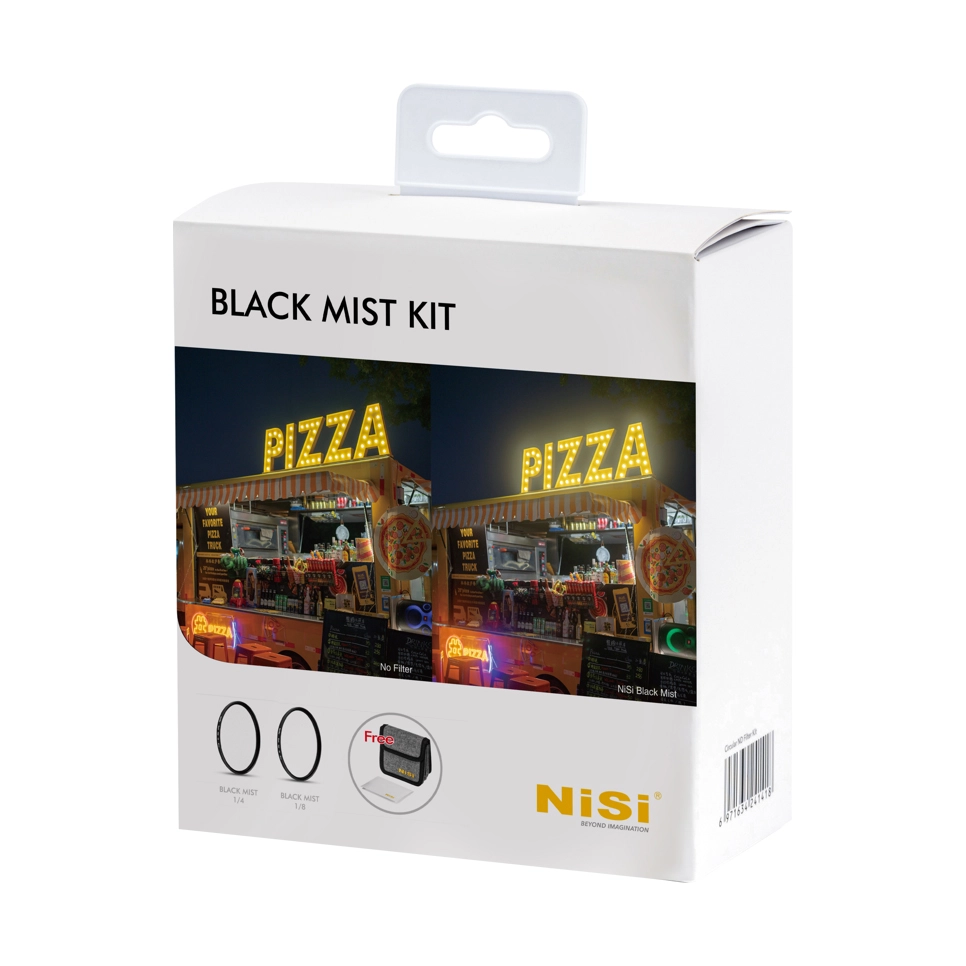 NiSi Filter Black Mist Kit 52mm 52mm. Filter Kit 2stk (1/4, 1/8) og etui