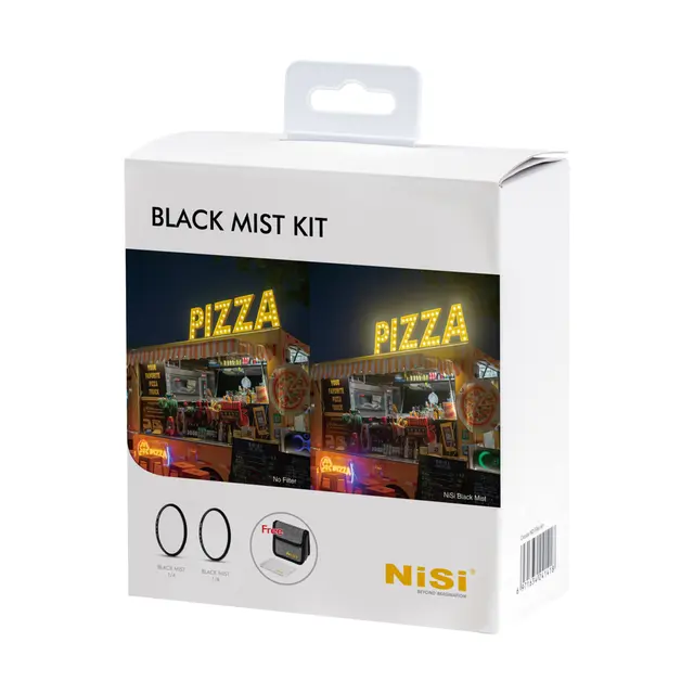 NiSi Filter Black Mist Kit 52mm 52mm. Filter Kit 2stk (1/4, 1/8) og etui 
