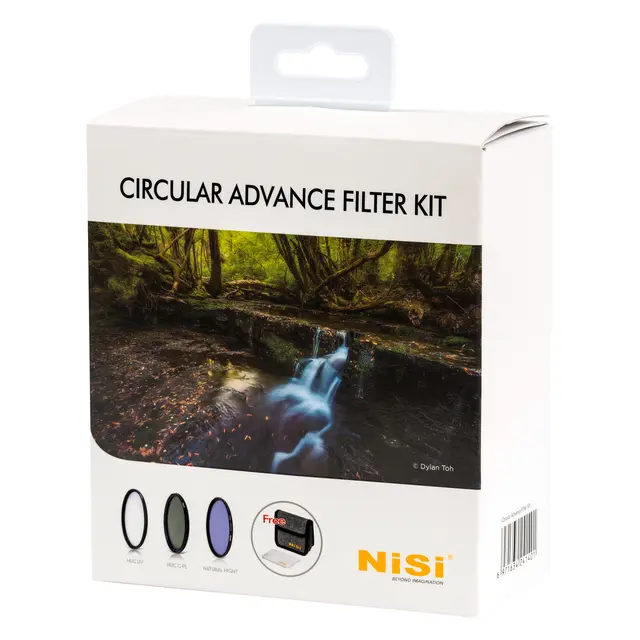 NiSi Filter 67mm Circular Advanced Kit Pakke med 3 runde 67mm filter og veske 