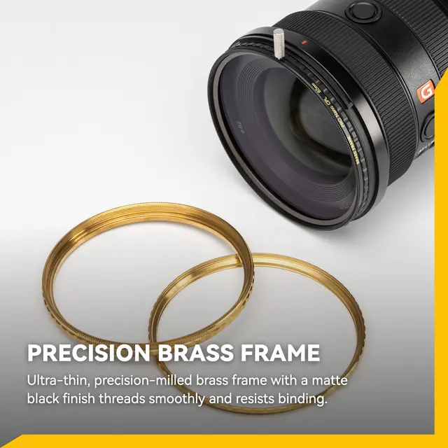 NiSi True Color Pro Nano CPL Filter 49mm Nano Brass Frame 49mm 